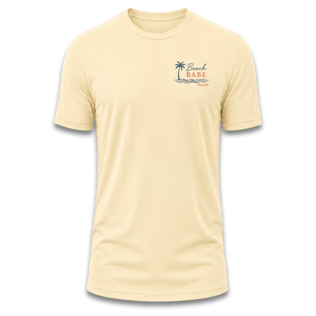 Beach Babe With Palm Tree T-Shirt