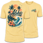 Aloha Tropical Wave T-Shirt