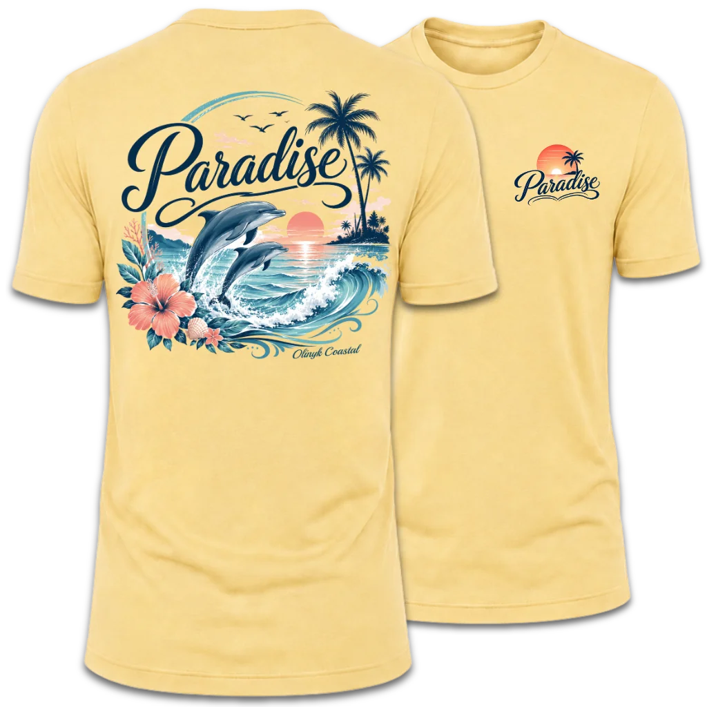 Dolphin Paradise Beach T-Shirt
