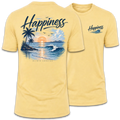 Happiness Sunset Beach T-Shirt