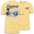 Happiness Sunset Beach T-Shirt