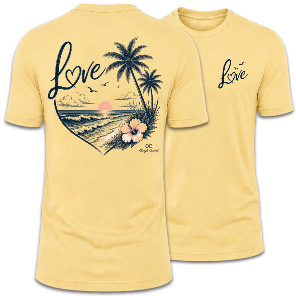 Tropical Love Beach T-Shirt