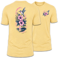 Hummingbird Love Hibiscus Coastal Tee