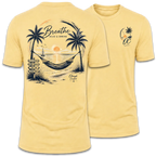 Breathe Sunset Beach Hammock Tee