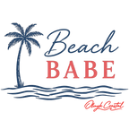 Beach Babe With Palm Tree T-Shirt