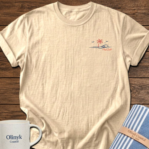Palm Tree & Wave T-Shirt