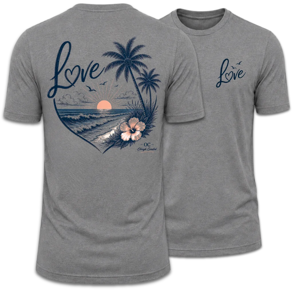 Tropical Love Beach T-Shirt