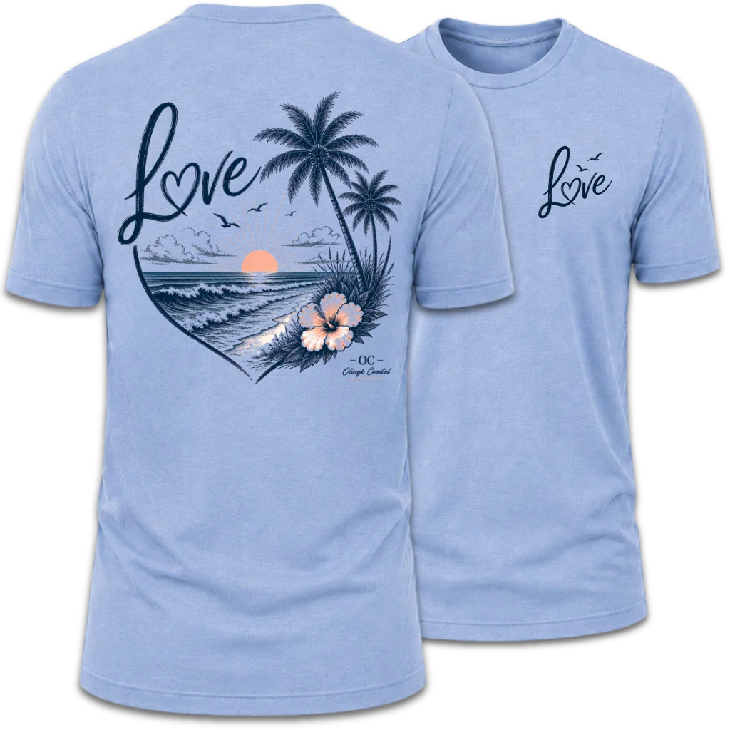 Tropical Love Beach T-Shirt