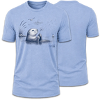 Otter Blowing on Willow T-Shirt