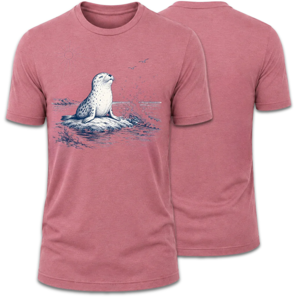 Coastal Harbor Seal - Sun & Sea T-Shirt