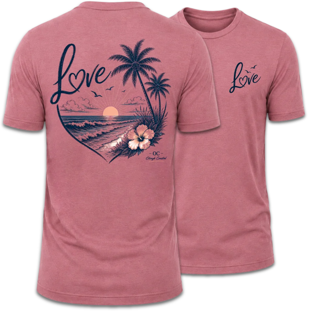 Tropical Love Beach T-Shirt