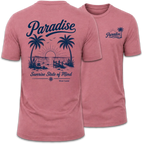 Paradise Sunrise & Tropical Beach T-Shirt