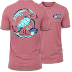 Sea Turtle Coastal Graphic T-Shirt