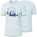 Otter Blowing on Willow T-Shirt