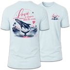 Love Is Deeper Than the Ocean Whale T-Shirt