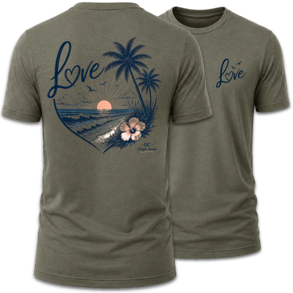 Tropical Love Beach T-Shirt