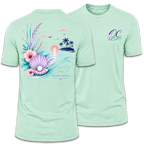 Pearl 'OC' Logo Soft Pastel T-Shirt