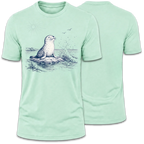 Coastal Harbor Seal - Sun & Sea T-Shirt