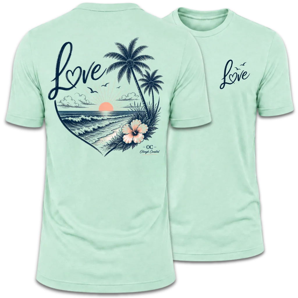 Tropical Love Beach T-Shirt