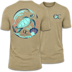 Sea Turtle Coastal Graphic T-Shirt