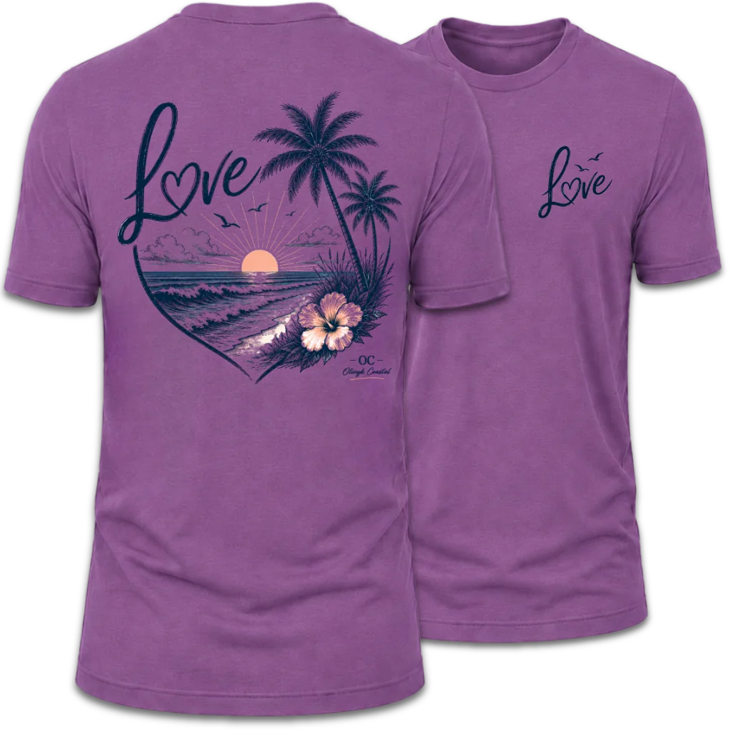 Tropical Love Beach T-Shirt