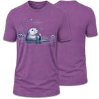 Otter Blowing on Willow T-Shirt