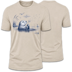 Otter Blowing on Willow T-Shirt