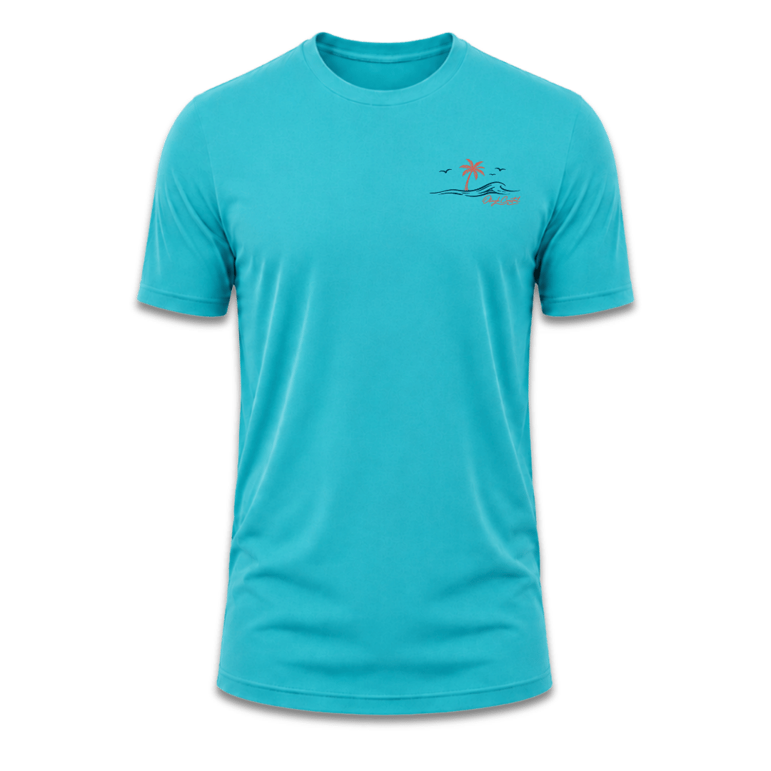 Palm Tree & Wave T-Shirt