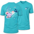 Pearl 'OC' Logo Soft Pastel T-Shirt