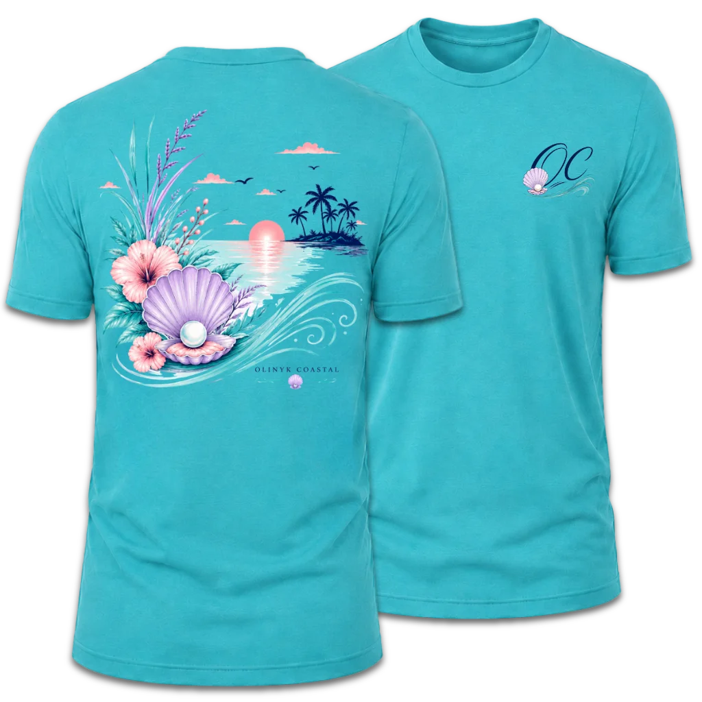 Pearl 'OC' Logo Soft Pastel T-Shirt