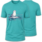 Coastal Harbor Seal - Sun & Sea T-Shirt