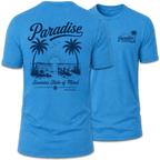 Paradise Sunrise & Tropical Beach T-Shirt