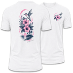 Hummingbird Love Hibiscus Coastal Tee