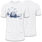 Otter Blowing on Willow T-Shirt