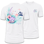 Tropical Seashell Graphic T-Shirt