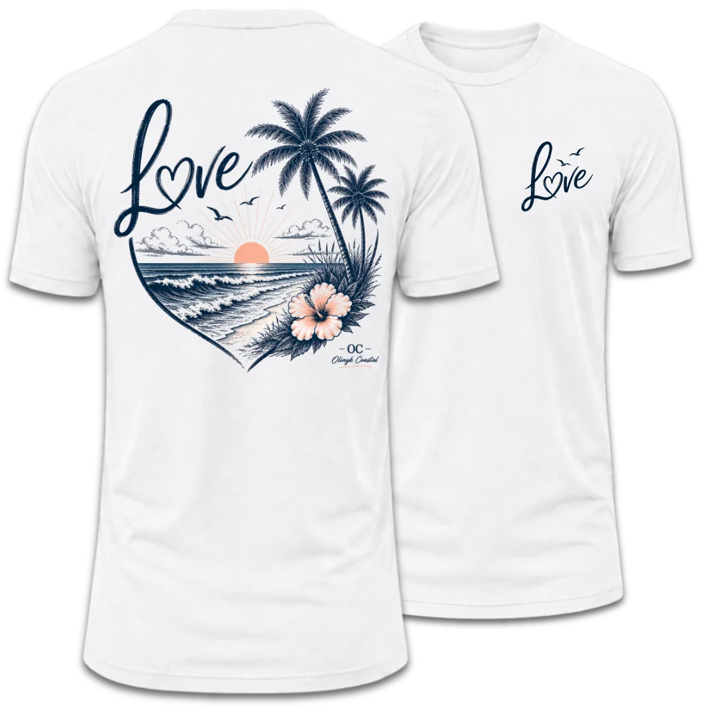 Tropical Love Beach T-Shirt