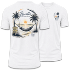 Breathe Sunset Beach Hammock Tee