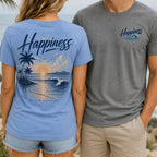 Happiness Sunset Beach T-Shirt