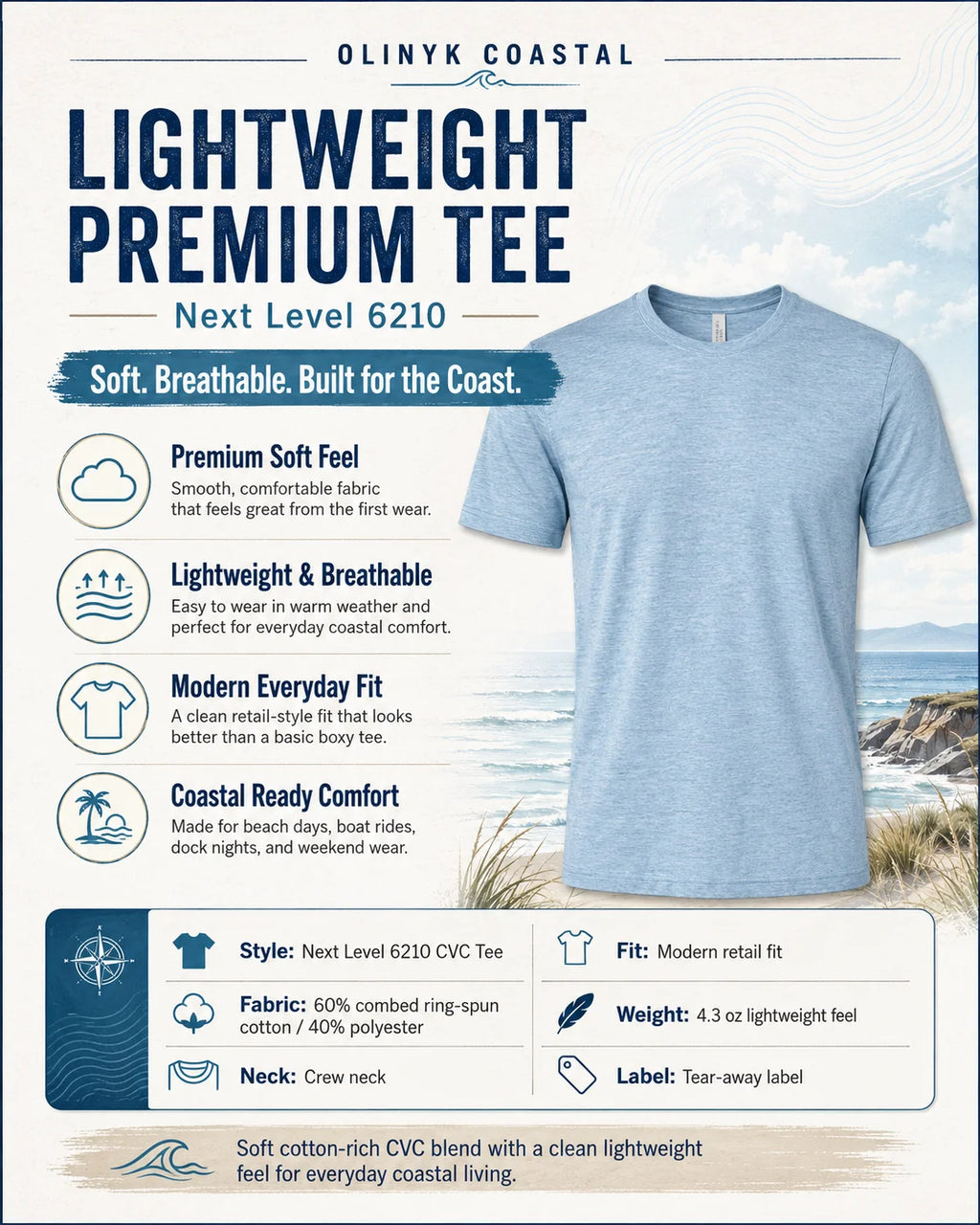 Paradise Sunrise & Tropical Beach T-Shirt